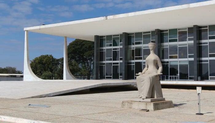© Fabio Rodrigues Pozzebom/Agência Brasil STF tem segurança reforçada para julgamento de trama golpista